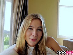 Stunning stepsis Blair Williams gets nailed