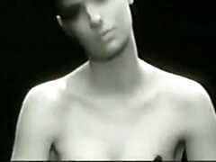 black and white headshave