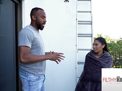 Tetas grandes, Mamada, Morena, Polla, Ébano, Realidad