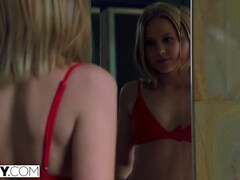 Anal, Lécher le cul, Blonde, Sucer une bite, Faciale, Chevaucher, Nénés, Jouets