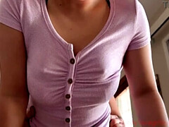 Amateur, Asiático, Pareja, Corrida, Casero, Cocina, Orgasmo, Sexo fuerte