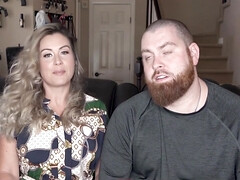 Tante, Grote mammen, Blond, Sperma, Handbeurt, Moeder die ik wil neuken, Gezichtspunt, Realiteit