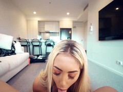 Grosse titten, Blondine, Blasen, Besamung, Handjob, Hd, Pov, Titten