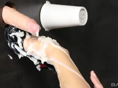 Morena, Europeo, Fetiche, Lencería, Masturbación, Solo, Tatuaje, Juguetes