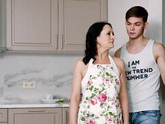 フェラチオ, エロ熟女, チン, ディルド, バック, ハードコア, ロシア人, フェラする