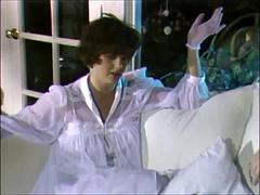 Blondine, Blasen, Braunhaarige, Hardcore, Flotter dreier, Vintage