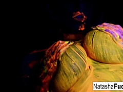 Cul, Gros seins, Brunette brune, Femelle, Masturbation, Nue, Chatte, Solo