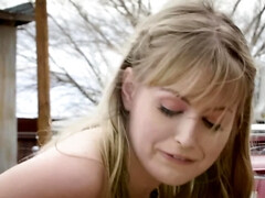 Doigter, Masturbation, De plein air, Solo, Adolescente