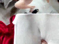 素人, アラブ, アジア人, お尻, デカ尻, フェラチオ, 自家製, ティーン