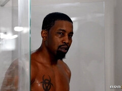 Big Black Dick Satisfies Bitchy Blonde MILF Babe: Interracial after Shower with Isiah Maxwell, Chantal Danielle part 2