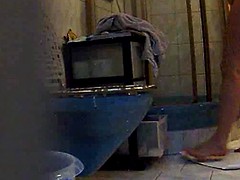 blonde milf mother in law shower