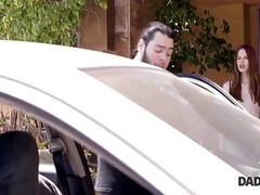 Old boy forgets it's forbidden to score stepson's GF