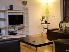 18 летние, Анальный секс, Большие сиськи, Брюнетки, Член, Сперма на лице, Очки, Хд