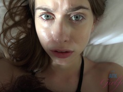 Amateur, Sucer une bite, Brunette brune, Branlette thaïlandaise, Pov, Public, Chatte, Nénés