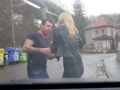 緊縛, デカチン, ボンデージ, 車, 中出し, Hd, 淫乱熟女, 馬乗り