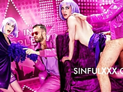 Grosser schwanz, Blasen, Frau, Fetisch, Handjob, Lecken, Muschi, Rasiert