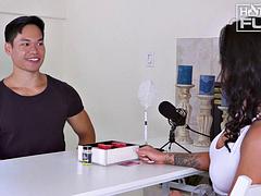 美女, フェラチオ, イく瞬間, ハードコア