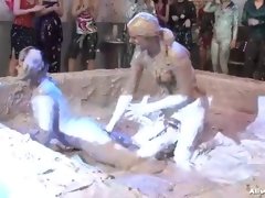 Fetisch, Lesbisch, Party, Realität