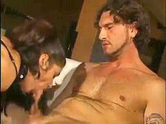 Anal, Brunette brune, Partouze, Latex, Cuir, Pute