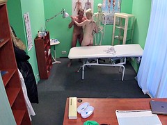 Doctor Cumming 4 Times In Hospital