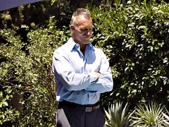 Girl rides boyfriends daddys cock outdoors by the pool