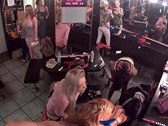 Live stream from strip club dressing room