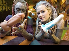 Stel, Seksspeelgoed, Fetisj, Hd, Tatoeage, Speelgoed