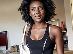 Amateur Ebony Real Estate Agent Rough Hardcore Fuck With Tenant - Homemade Interracial Doggystyle & Deepthroat