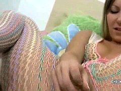 素人, 自家製, ガリガリ, 一人, ストッキング, ティーン, オッパイの, おもちゃ