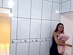 Stepson Gets Surprise Night Visit From Latina MILF and Learns Doggy Style & Missionary Sex