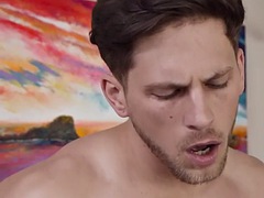 Tir de sperme, Faciale, Homosexuelle, Muscle, Tatouage