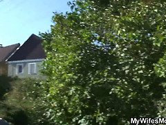 Pijpbeurt, Bedriegen, Reusachtig, Rijpe lesbienne, Moeder, Natuurlijke tieten, Realiteit, Tieten likken