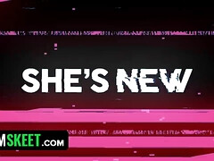 18, 素人, アメリカ人, 茶髪の, カワイイ, 女, アウトドア, 公共