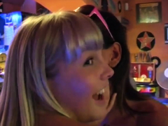 Blonde, Brunette brune, Européenne, Doigter, Lesbienne, Adolescente, Jouets