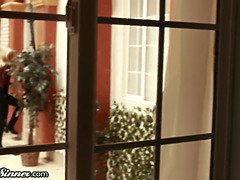 美人, 茶髪の, チン, ハードコア, Hd, なめる, 現実, タトゥー