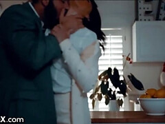 69, フェラチオ, 茶髪の, イマラチオ, エロティック, キス, 自然山雀, 濡れ