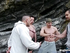 デカパイ, フェラチオ, 汚れた　, ラティーナ, 淫乱熟女, 筋肉, アウトドア, スペイン人