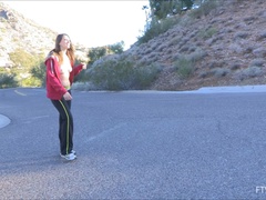 Extreem, Masseren, Masturbatie, Monster, Orgasme, Openbaar, Secretaresse, Alleen