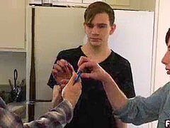 Gay father pummels blinded son sans a condom