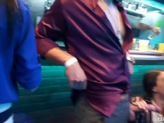 フェラチオ, 茶髪の, クラブ, ハードコア, オナニー, パーティ, フェラする, スインガー