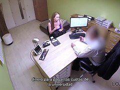 お尻, 面接, チン, Hd, お金, オマンコ, 義母, フェラする