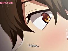 Aziatisch, Grote lul, Grote mammen, Pijpbeurt, Vriendin, Japaans, Masturbatie, Tieten likken