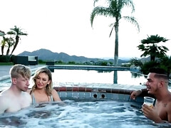 デカパイ, フェラチオ, チン, 顔面騎乗, ゲイ, 手コキする, ハードコア, Hd