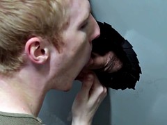 Bareback Twink Glory Hole on creamed