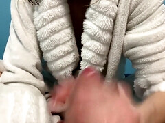 Arsch, Schönheit, Paar, Spermaladung, Handjob, Hd, Orgasmus, Muschi