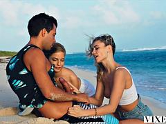VIXEN Addie Out Their Threesome Fantasy - Alberto Blanco