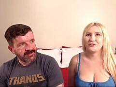 Mooi, Grote lul, Blond, Pijpbeurt, Rondborstig, Hondjeshouding, Orgasme, Nat