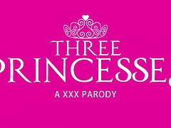 Three Princesses - True Loves Kiss Turns Into Princesses First Threesome