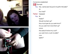 CBT and Ballbusting on Omegle