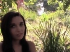 Amateur, Sucer une bite, Brunette brune, En levrette, Doigter, Mamelons, De plein air, Pov